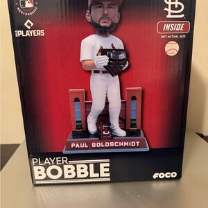 FOCO Paul Goldschmidt Player Bobblehead - Red and White